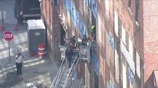 Worker hurt in scaffolding incident at Boston construction site