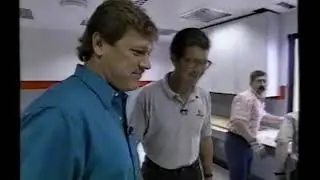 1992 IWCR DarWal shop tour with Bobby Waltrip