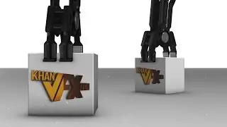 - After Effects  -  Clean Robot Logo Reveal - Element 3D