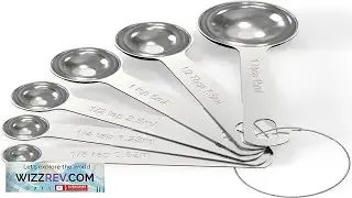 TILUCK Stainless Steel Measuring Spoons Set Coffee Scoop Spoon Kitchen Gadgets for Cooking