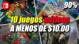 &iexcl;LEYENDAS DEL VIDEOJUEGO a menos de 10 D&oacute;lares o Euros! Rebajas Switch Ofertas Nintendo Switch Eshop