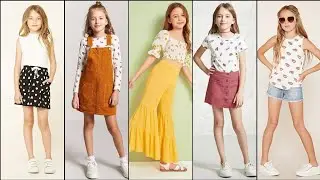 Casual outfit ideas for kids girls || Latest dress designs for kids girls 2020