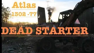 Dead Starter Motor? Watch This Quick Fix on a 1977 Atlas Excavator