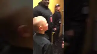 Lil Pump meet fan who has canned. AMAZING