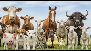 200 Animal Sounds for Kids &ndash; Chicken, Rooster, Hen, Chick, Duck, Goose Compilation