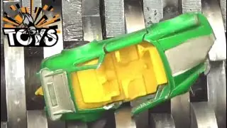 Shredding metal toy cars