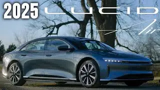 Lucid Motors' Big Updates: 2025 LUCID AIR Unveiled | What's New? | The Most Efficient EV Yet? #lucid