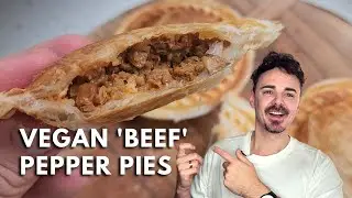 Vegan Pepper &lsquo;Beef&rsquo; Pies
