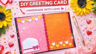 Beautiful Easy Gift Card Making at Home 💖 Perfect for Birthday & Special Days #diy #craft #foryou