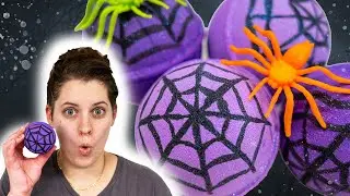Making Spooky Halloween Bath Bombs - A DIY Experiment | Royalty Soaps