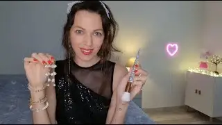 ASMR Je te pr&eacute;pare pour ta soir&eacute;e : Attention personnelle ++ 🤗💄👗😴