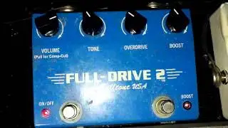 fulltone fulldrive 2 bass test
