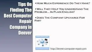 Denver Computer Repair