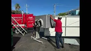 Remove Package unit, Install mini split