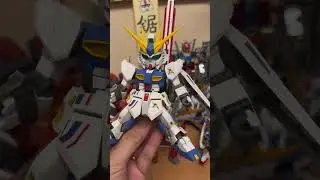Nu Gundam MGSD #gundam #gunpla #gunplacustom #gunplabuilder #shortvideo