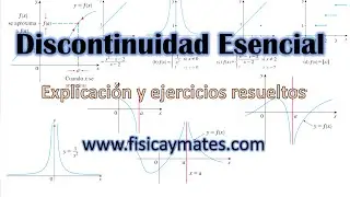 Discontinuidad esencial | ( o de segunda especie )