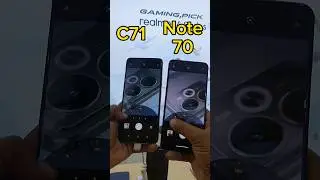 Realme C71 Vs Realme Note 70 Wide Camera Review