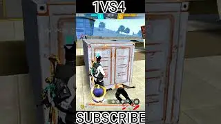 Impossible 1 vs 4 Clutch with MP5 Max 😱 #shorts #freefire #trending #viral