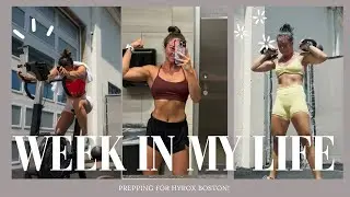 HYROX BOSTON TRAINING, MEALS, NUTRITION, TRACK WORKOUTS!
