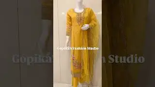 Stunning Festive Dresses for Women | Elegant Ethnic Wear at Gopika&rsquo;s Fashion Studio Hyderabad #trend