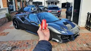 Ferrari 488 Pista Spider 2020 года: подробный обзор экстерьера и интерьера, а также звук выхлопа!