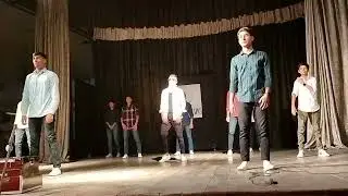 Energetic dance performance by boys(10th class Somans)#mnss