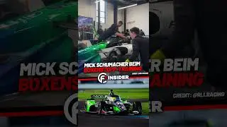 Mick Schumacher beim Boxenstopp-Training #indycar #mickschumacher #rllracing