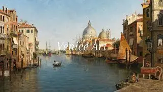 Venice Art Slideshow | Timeless Venetian Paintings (Museum Style) for TV & Screensaver | No Sound