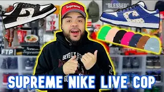 SUPREME x NIKE DUNKS LIVE COP WEEK 2 SS21 Manual Checkout
