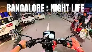 Bangalore After Dark: Ultimate Nightlife Ride Through Indiranagar & MG Road | Moto-Vlog 2025