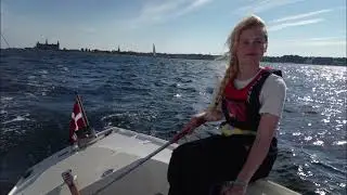 H båd første test tur efter renovering