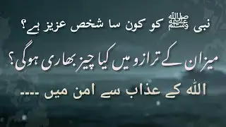 ❤️Most Beloved to Prophet ﷺ |Allah&rsquo;s Protection | Hadith Collection💐
