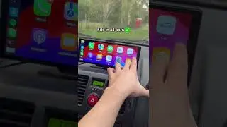 CarPlay and Dashcam in one! Perfet for older cars! 🚘📸 #caraccessories #automobile #carplay