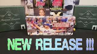 NEW RELEASE!!! 2022 Topps Stadium Club Hobby Box Rip. Gorgeous Photography