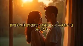 斷聯多久他會開始慌？揭秘男人分手後的心理變化週期