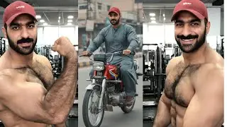 Pakistani Handsome Guy Gym Workout Video  😍 handsome man in the world 🌎
