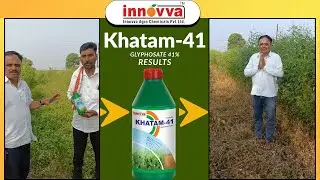 KHATAM-41 | Glyphosate 41% SL | Weed Control Results in&nbsp;Just&nbsp;6&nbsp;Days!