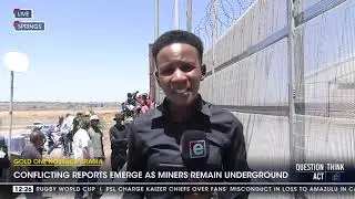 Conflicting reports emerge as miners remain underground