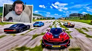 ARREMESSO DA MORTE - PORSCHE VS MCLAREN - FORZA HORIZON 5 - GAMEPLAY