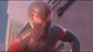 Playing Spider-Man for the first time.