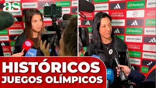 JENNI HERMOSO, CATA COLL y ALBA REDONDO tras clasificar a los JUEGOS OLÍMPICOS