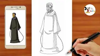 How To Draw Obito Uchiha Full Body Step By Step 
