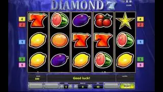 Как играть на игровом автомате Diamond 7 (Алмазная 7ка). Обзор