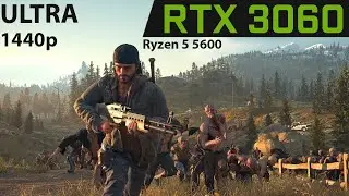 Days Gone (2K 1440р 144ghz) - (Ultra Settings) RTX 3060 12 gb / Ryzen 5 5600