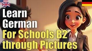 Learn German through pictures at school B2 | Natural Listening | Must-Know