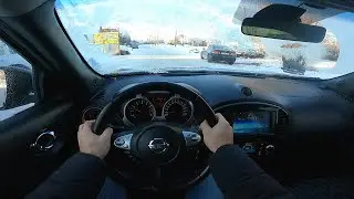 2015 NISSAN JUKE YF15 1.6L (117) CVT HR16DE POV TEST DRIVE