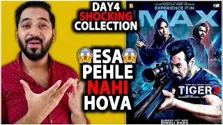 Tiger 3 Day 4 Total Box Office Collection | Tiger 3 Day 4 Box Office Collection Worldwide|SalmanKhan