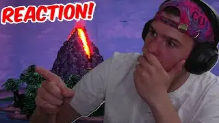 😱 LEGO Vulkan eskaliert komplett! Meine Reaktion auf @BobBrickmans Vulkan Ausbruch 🌋🔥