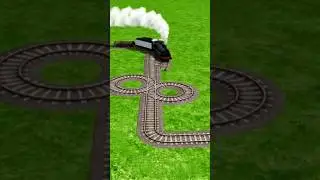 All Realistic Trains Run At Curve Branches ❌️Railroad Tracks | train videos | railway | lhb coach