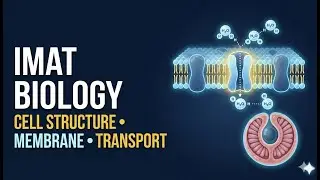 IMAT Biology Lecture 02 | Cell Structure, Cell Membrane & Transport Mechanisms | Full IMAT Logic